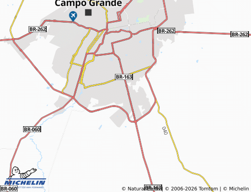Mapa MICHELIN Centro Oeste - ViaMichelin