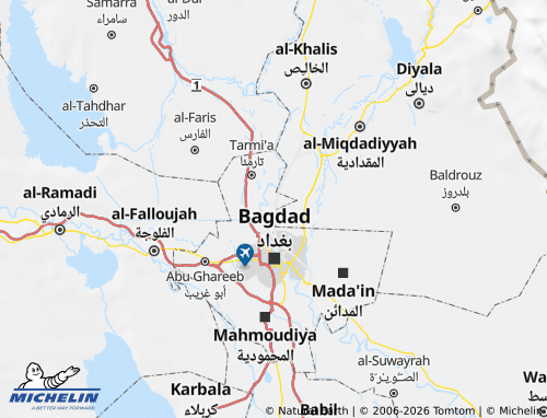 Carte MICHELIN al-'Adhamiyyah - ViaMichelin