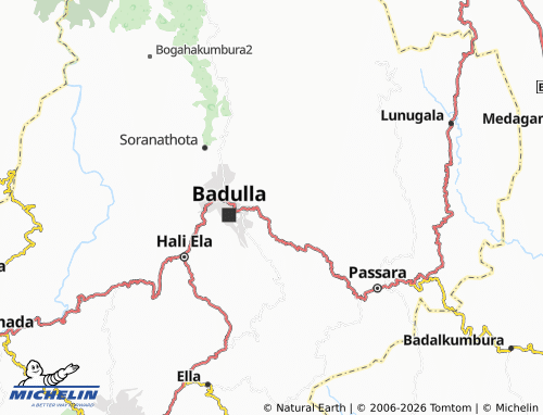 Mappa MICHELIN Malangamuwa - ViaMichelin