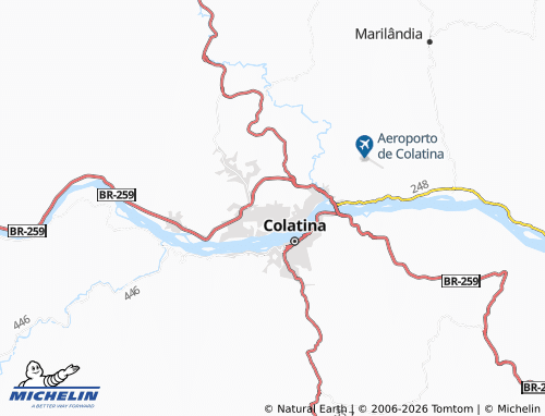 Mapa MICHELIN Fioravante Marino - ViaMichelin