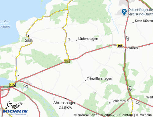 Mapa MICHELIN Wiepkenhagen - ViaMichelin