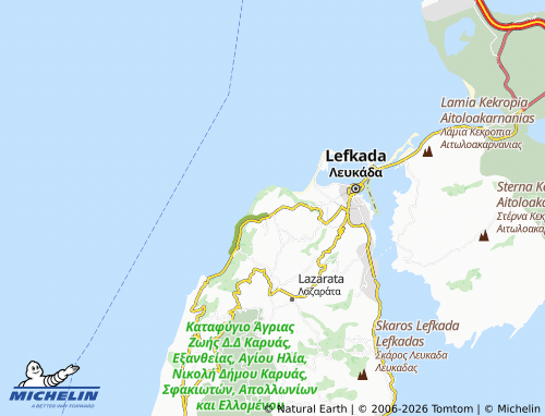 Mapa MICHELIN Tsoukalades - ViaMichelin