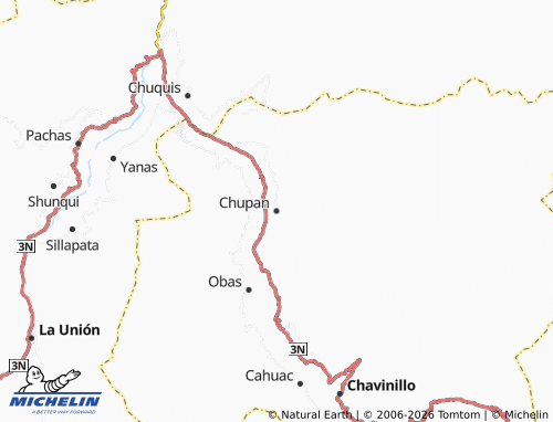 Mappa MICHELIN Chupan - ViaMichelin