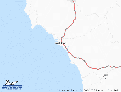 Mappa MICHELIN Kushikino - ViaMichelin