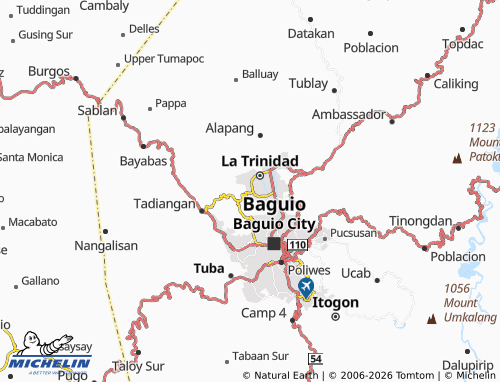 MICHELIN Puguis map - ViaMichelin
