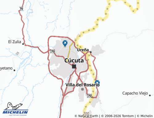 Carte MICHELIN Parques Residenciales - ViaMichelin