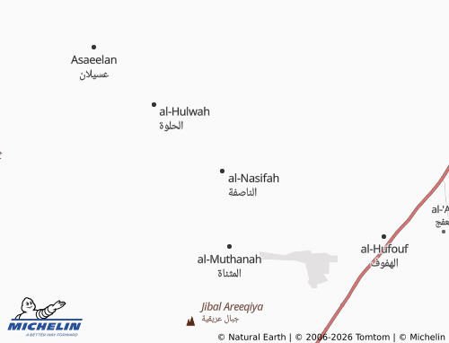 MICHELIN-Landkarte al-Bada'ie - ViaMichelin