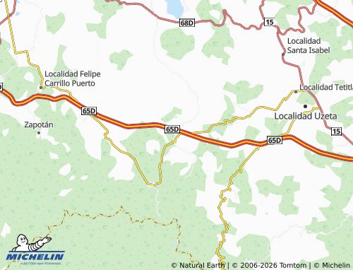 MICHELIN Sagrado Corazón map - ViaMichelin
