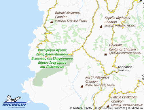 MICHELIN Elos map - ViaMichelin
