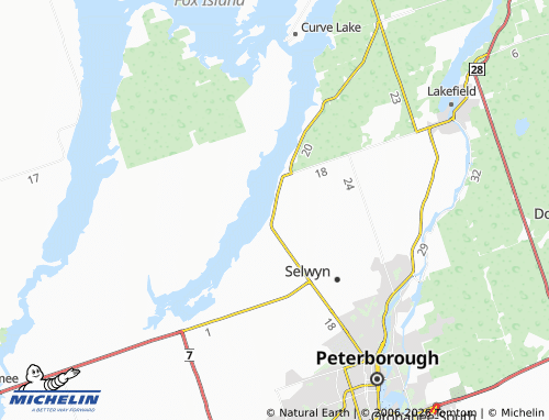 MICHELIN Bridgenorth map - ViaMichelin