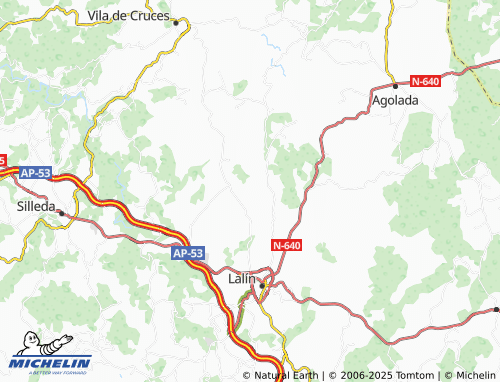 MICHELIN Sello (Santiago) map - ViaMichelin