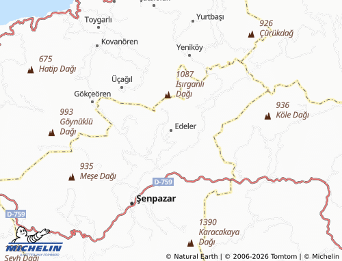 MICHELIN Edeler map - ViaMichelin