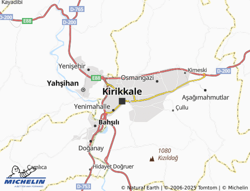 MICHELIN Hüseyin Kahya map - ViaMichelin