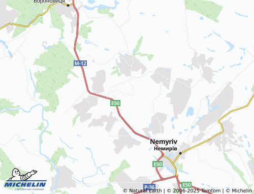 MICHELIN-Landkarte Dubmaslivka - ViaMichelin