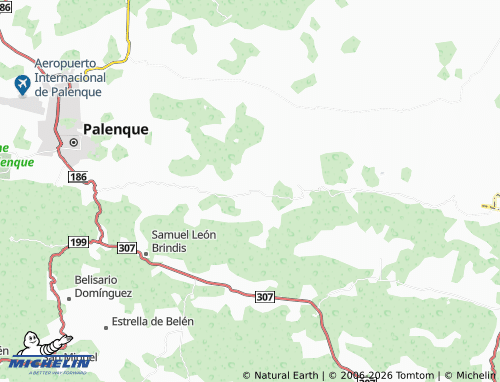 Mapa MICHELIN Colonia Lacandón - ViaMichelin