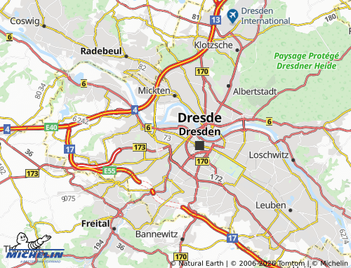 Mappa MICHELIN Friedrichstadt - ViaMichelin