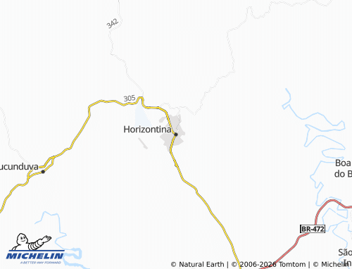Mapa MICHELIN Horizontina - ViaMichelin