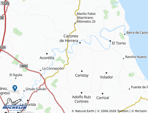 Mapa MICHELIN El Cabellal - ViaMichelin