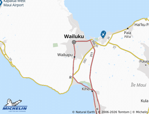 Mapa MICHELIN Waikapu - ViaMichelin