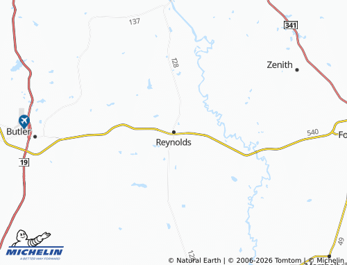 Mappa MICHELIN Reynolds - ViaMichelin