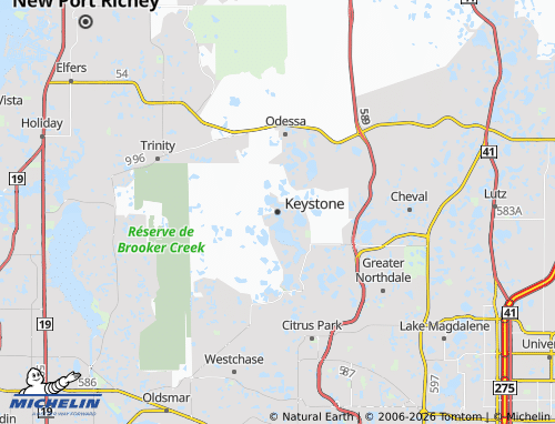 Carte MICHELIN Keystone - ViaMichelin