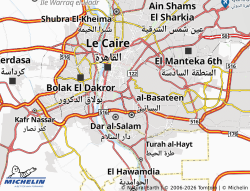 Mapa MICHELIN al-'Amamayn - ViaMichelin