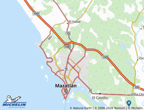 Mappa MICHELIN Santa Rosa - ViaMichelin