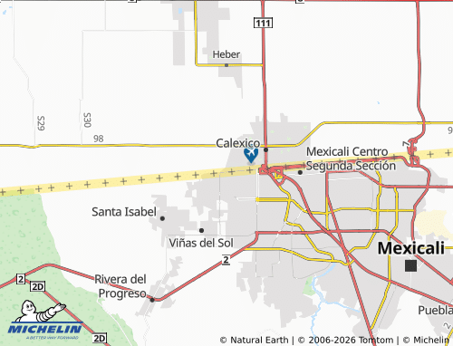 Mapa MICHELIN Fronteriza - ViaMichelin