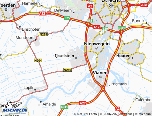MICHELIN IJsselstein map - ViaMichelin