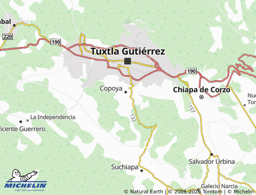 Carte MICHELIN 14 de Febrero - ViaMichelin