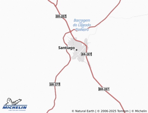 MICHELIN Belizário map - ViaMichelin