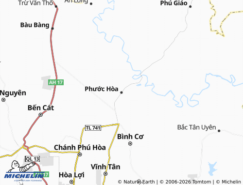 Mapa MICHELIN Phước Hòa - ViaMichelin