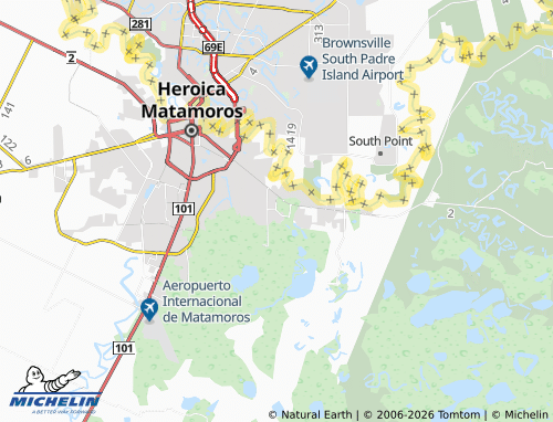 Mappa MICHELIN Tecnológico - ViaMichelin
