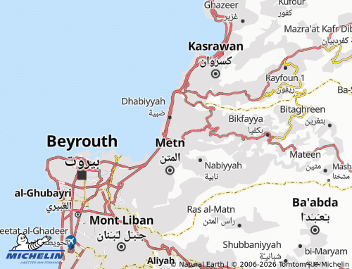 Mapa MICHELIN al-Naqqash - ViaMichelin