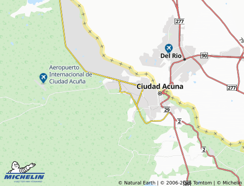 MICHELIN De Las Américas map - ViaMichelin