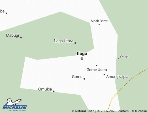 MICHELIN Kibogolome map - ViaMichelin