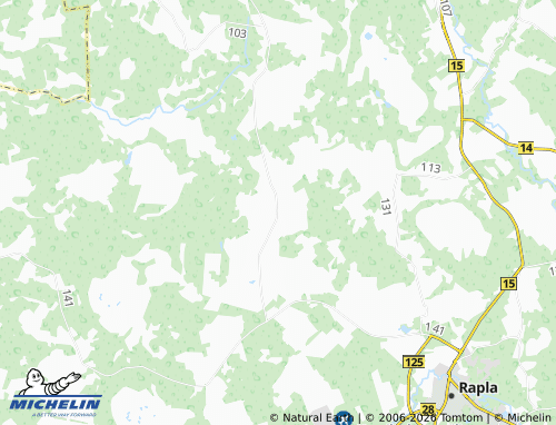 Mapa MICHELIN Raka - ViaMichelin