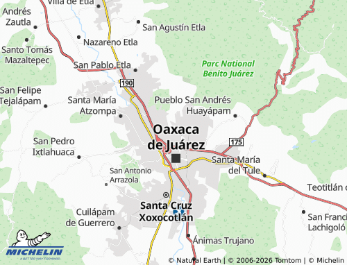 Mappa MICHELIN Mártires de Río Blanco - ViaMichelin