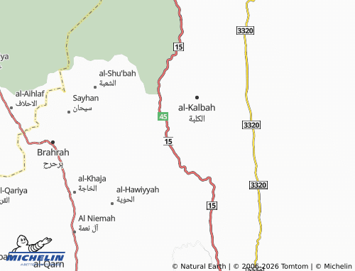 MICHELIN-Landkarte al-Kadi - ViaMichelin