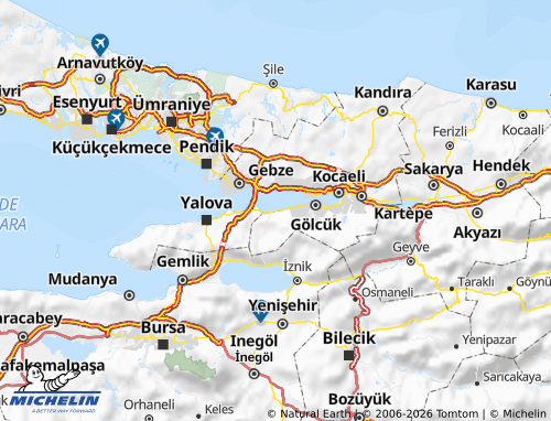 MICHELIN Karamürsel map - ViaMichelin