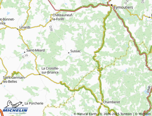 Mapa MICHELIN Champs - ViaMichelin