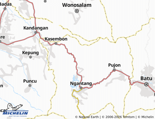 Mapa MICHELIN Jombok - ViaMichelin