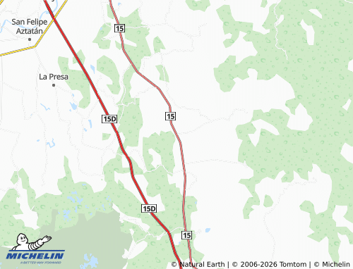 Mapa MICHELIN Tierra Generosa - ViaMichelin