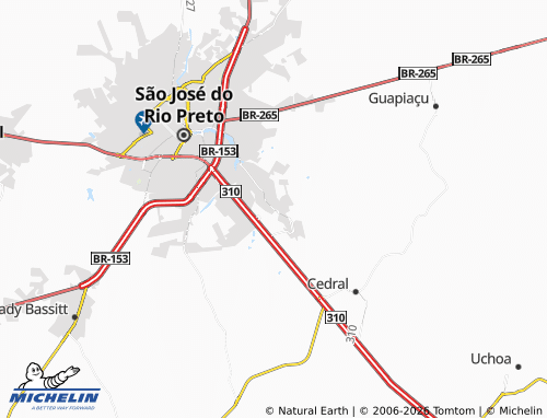 Mapa MICHELIN Brejo Alegre - ViaMichelin