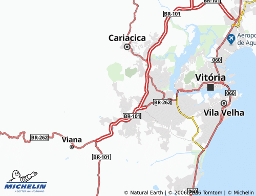 Mapa MICHELIN Novo Horizonte - ViaMichelin
