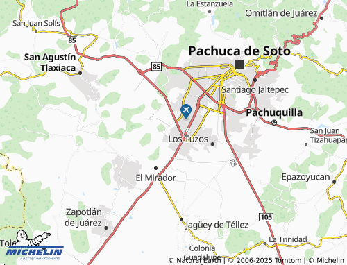 Mappa MICHELIN Hacienda de Pitahayas - ViaMichelin