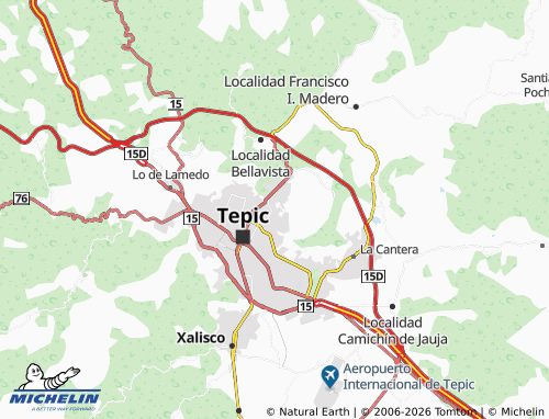 MICHELIN La Loma map - ViaMichelin