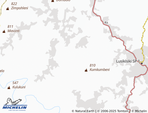 MICHELIN Kwandayini map - ViaMichelin