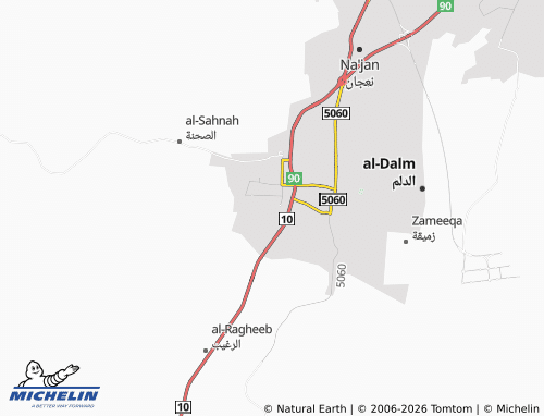 MICHELIN-Landkarte al-Sina'iyyah - ViaMichelin