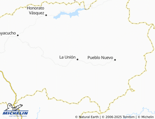 MICHELIN La Unión map - ViaMichelin